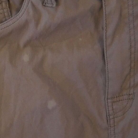 PRANA BRION SLIM FIT Mens 40x32 Brown Stretch Straight Outdoor Hiking Pants - Picture 5 of 5